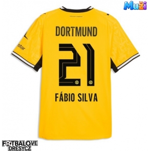 Borussia Dortmund Fabio Silva #21 Domácí Dres 2026-27 Krátký Rukáv Borussia Dortmund Fabio Silva #21 Domácí Dres 2026-27 Krátký Rukáv